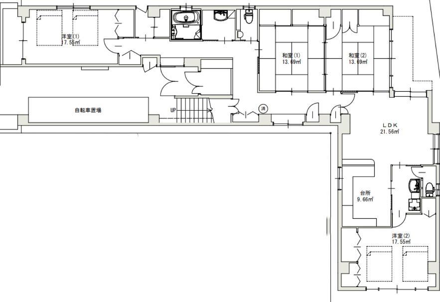 Guest House Flora Otemachi/フローラ大手町 Hiroshima Exterior photo
